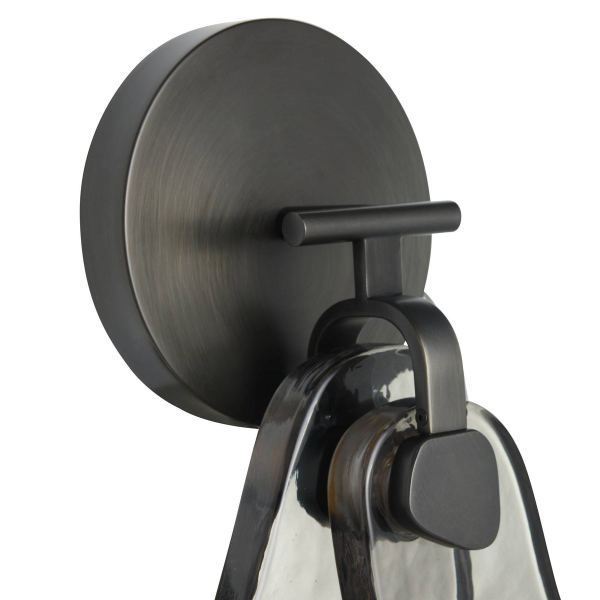 Sculptural Melt Wall Sconce – Black — view 6