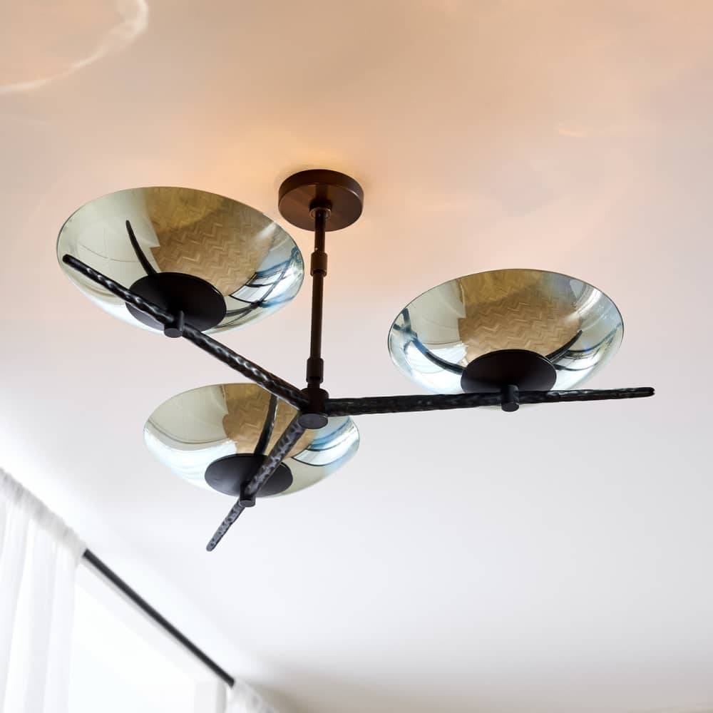 Sculptural Mason Chandelier — view 2