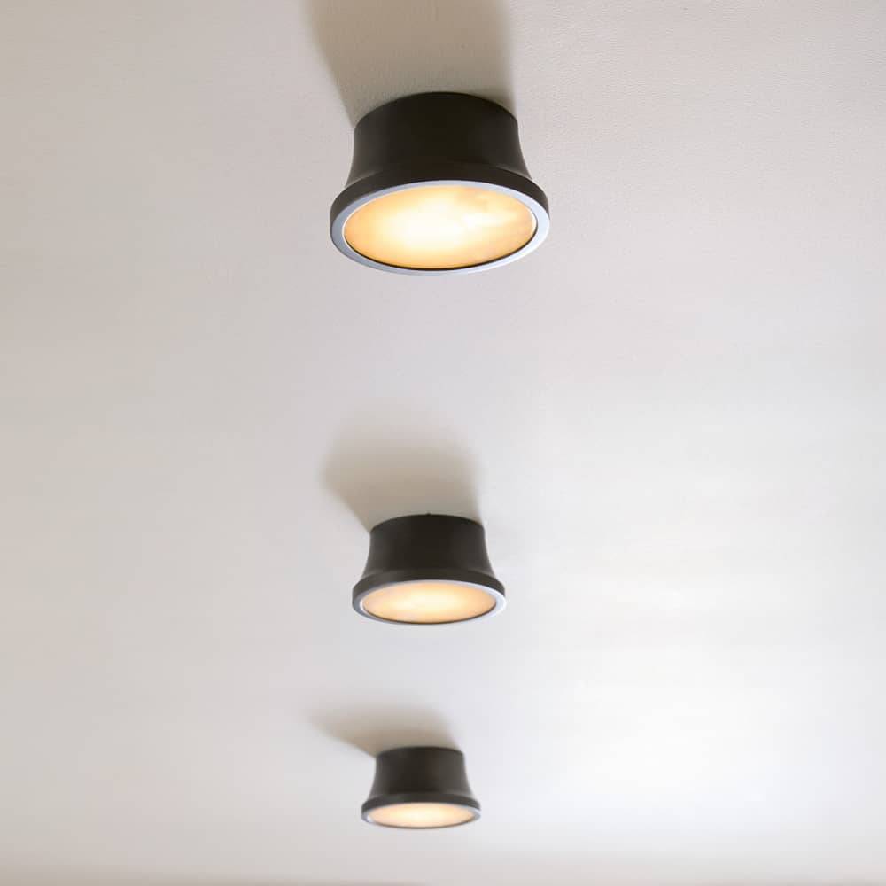 Heritage Louisa Flush Mount – Black — view 2