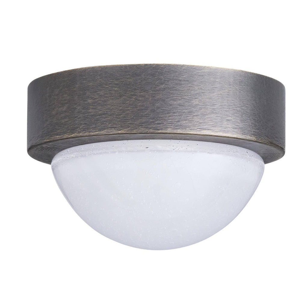 Sculptural Lennon Flush Mount – Black — view 3
