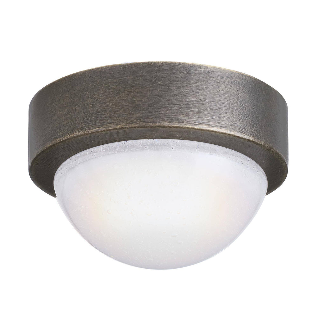 Sculptural Lennon Flush Mount – Black — view 4