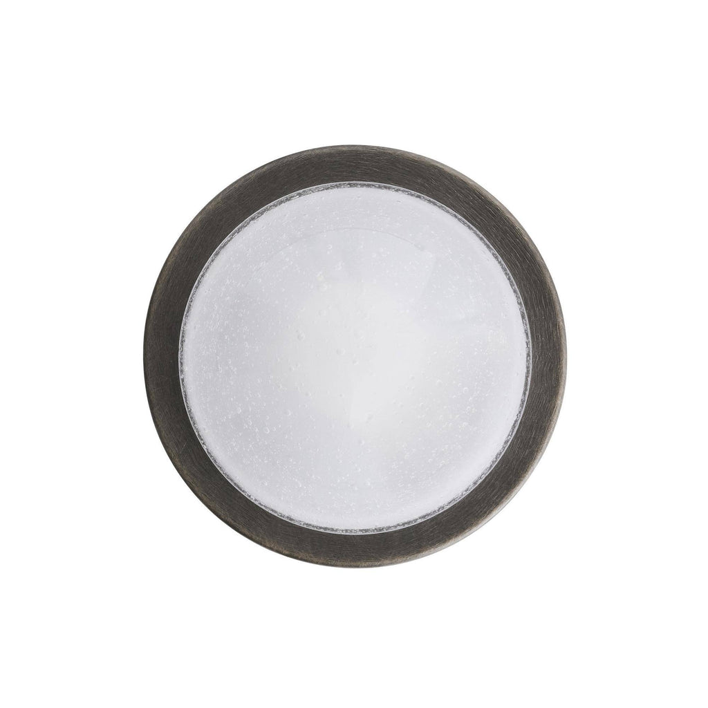 Sculptural Lennon Flush Mount – Black — view 8