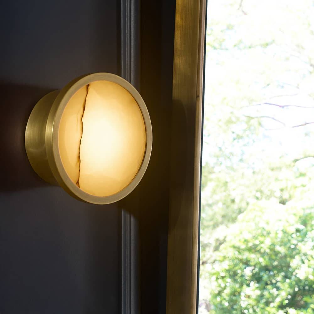 Heritage Louisa Flush Mount – Gold — view 2