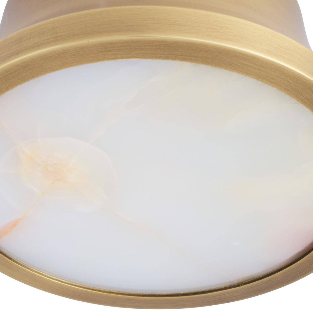 Heritage Louisa Flush Mount – Gold — view 9