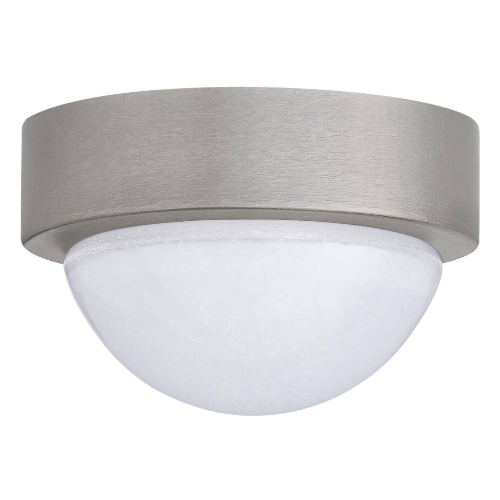 Sculptural Lennon Flush Mount – Silver — view 4