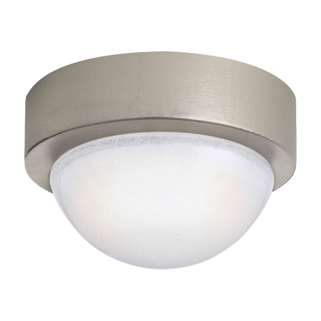 Sculptural Lennon Flush Mount – Silver — view 5
