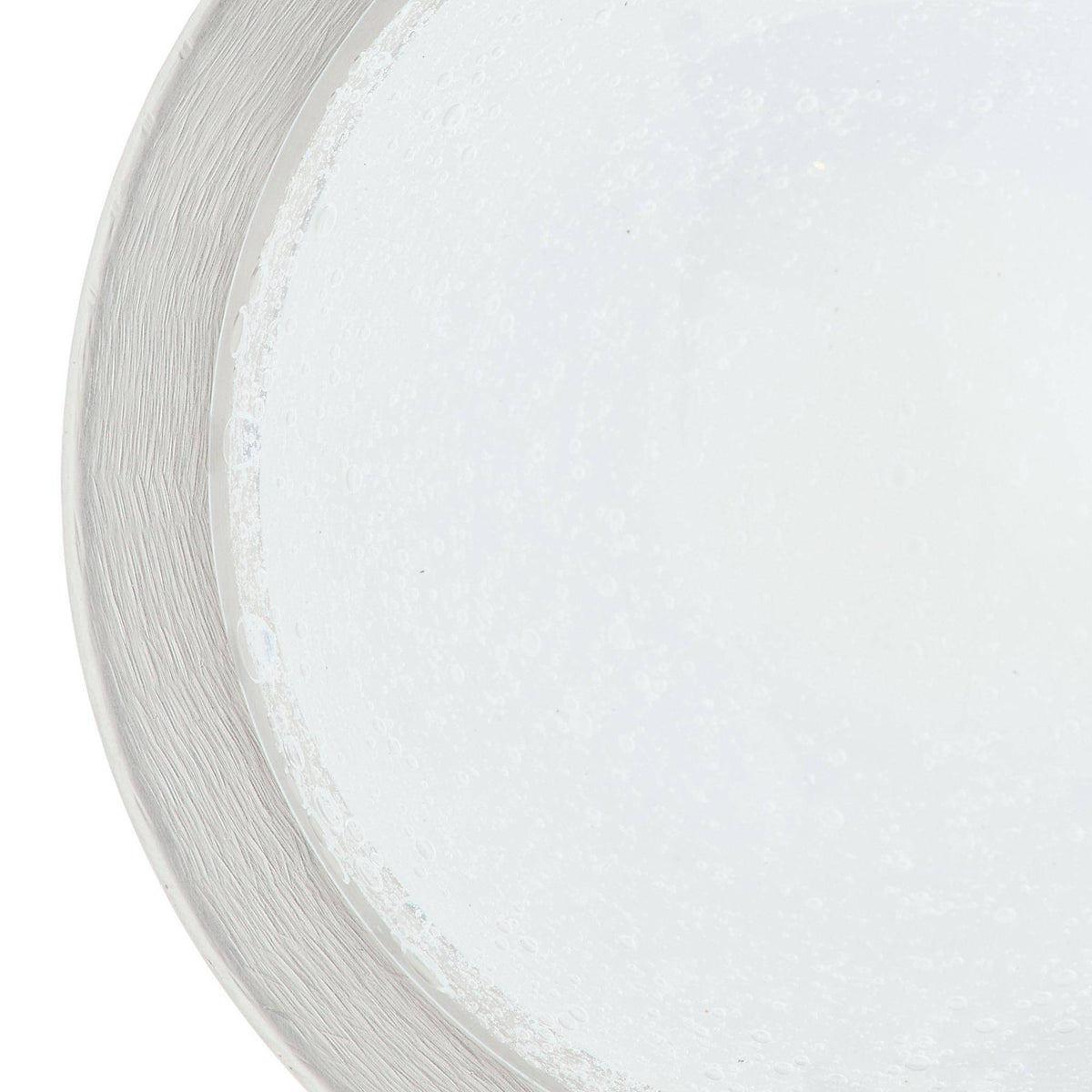 Sculptural Lennon Flush Mount – Silver — view 7