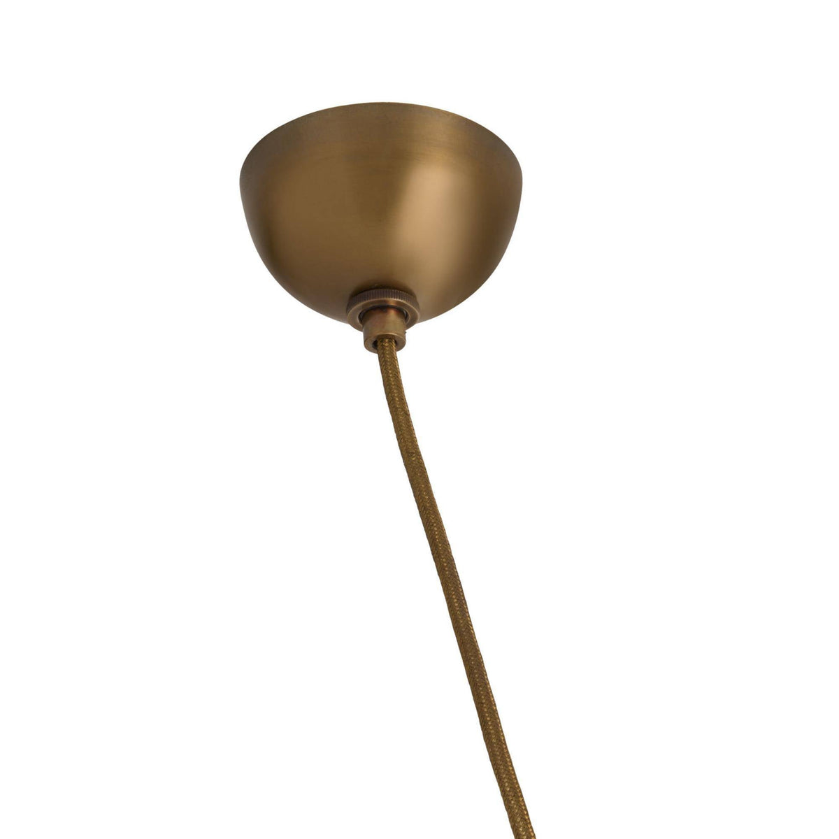 Artisan Egg Drop Pendant – Gold — view 5