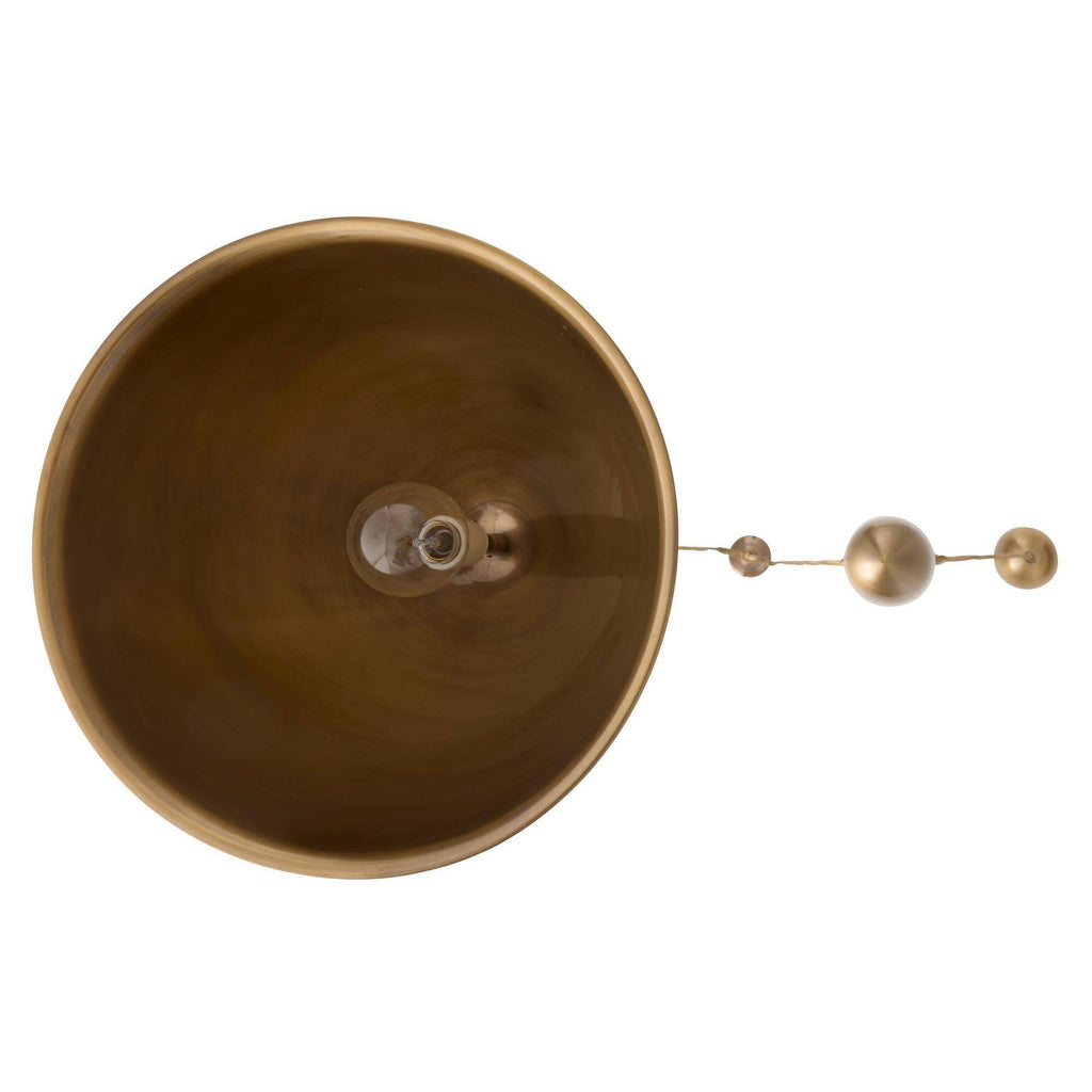 Artisan Egg Drop Pendant – Gold — view 6