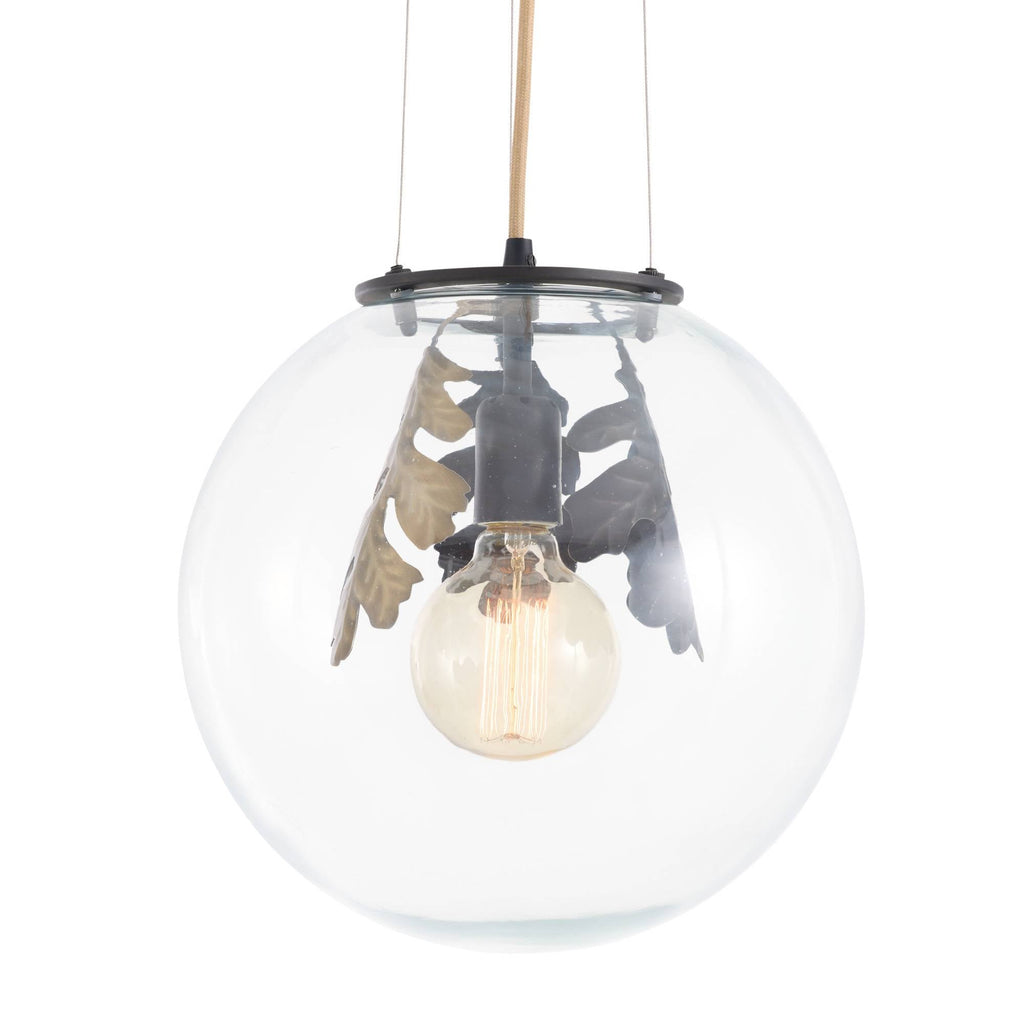 Sculptural Chene Pendant — view 1