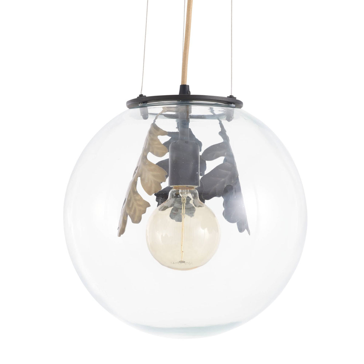 Sculptural Chene Pendant — view 2
