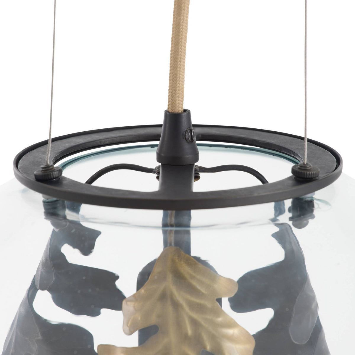 Sculptural Chene Pendant — view 7