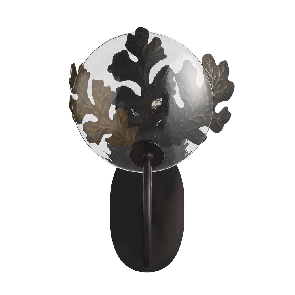 Sculptural Chene Wall Sconce — view 4