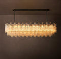 Heritage Tronchi Clear Glass Linear Chandelier — view 1