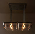 Signature Remy Square Chandelier – 48" Bronze/Smoke — view 1