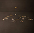 Signature Lily Clear Glass Round Chandelier – 84" — view 1
