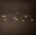 Signature Lily Clear Glass Round Chandelier – 96" — view 1