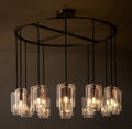 Artisan Lacour Clear Glass Round Chandelier – 48" — view 1