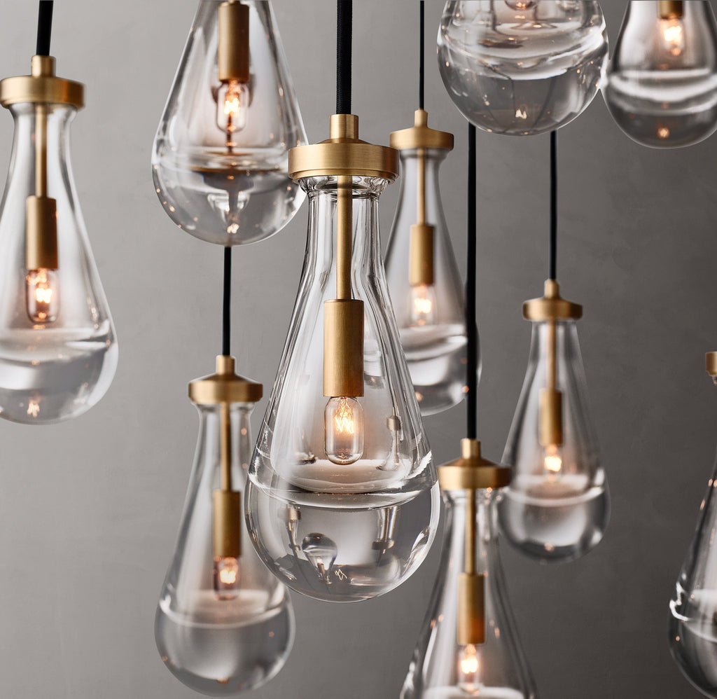 Signature Rain Round Chandelier – 36" — view 4