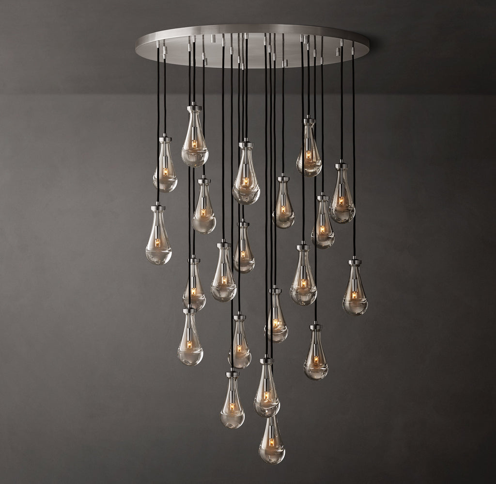 Signature Rain Round Chandelier – 47" — view 1