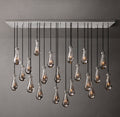 Signature Rain Rectangular Chandelier – 54" — view 1