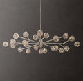 Heritage Boule De Cristal Clear Glass Oval Chandelier — view 1