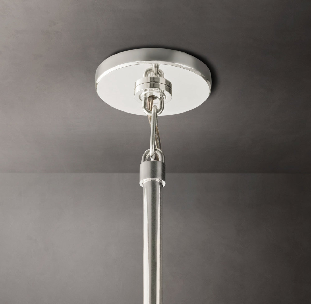 Heritage Boule De Cristal Clear Glass Oval Chandelier — view 3