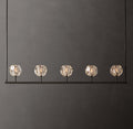 Heritage Boule De Cristal Clear Glass Linear Chandelier — view 1