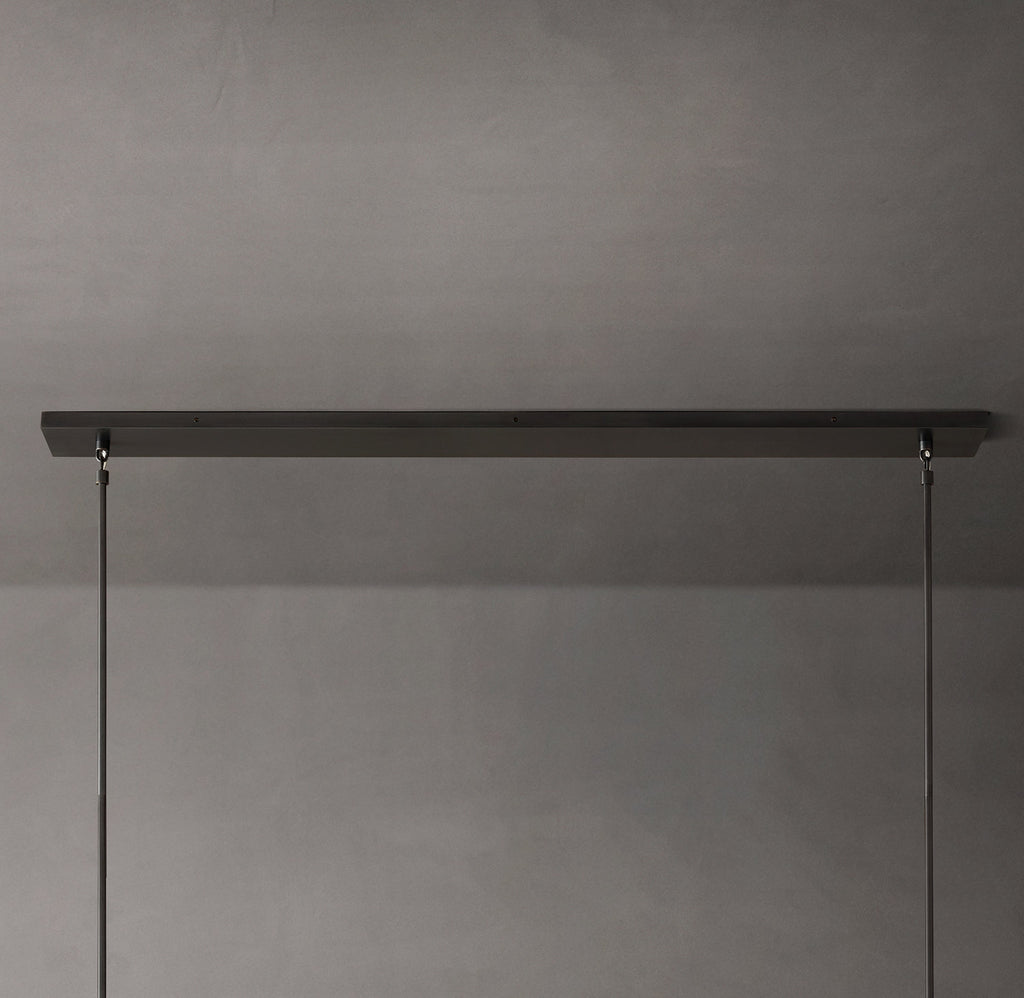 Heritage Boule De Cristal Clear Glass Linear Chandelier — view 5