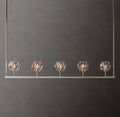 Heritage Boule De Cristal Clear Glass Linear Chandelier — view 1