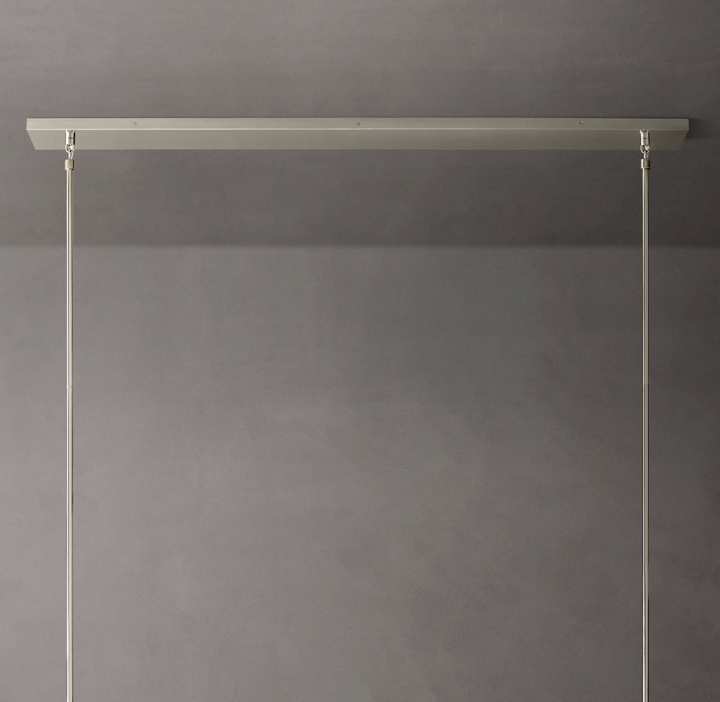 Heritage Boule De Cristal Clear Glass Linear Chandelier — view 3