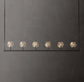 Heritage Boule De Cristal Clear Glass Linear Chandelier — view 1