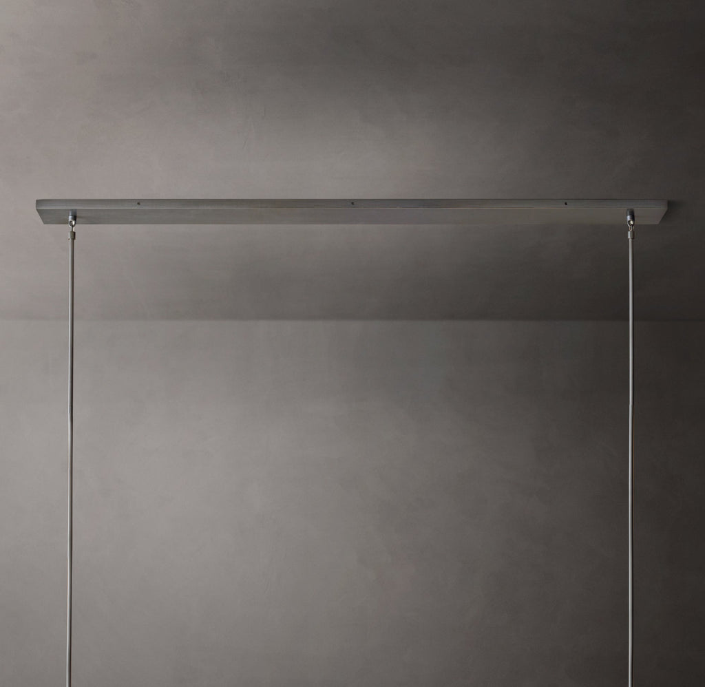 Heritage Boule De Cristal Clear Glass Linear Chandelier — view 3