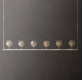 Heritage Boule De Cristal Clear Glass Linear Chandelier — view 1