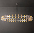 Artisan Arcachon LED Round Chandelier – 60" Polished Nickel — view 1