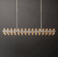 Artisan Arcachon LED Rectangular Chandelier – 54" Polished Nickel — view 1