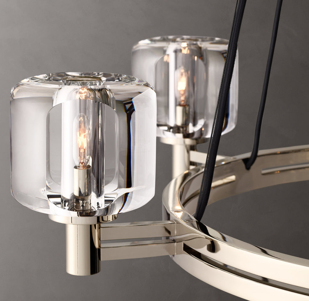 Sculptural Demaret Round Chandelier – 36" — view 3