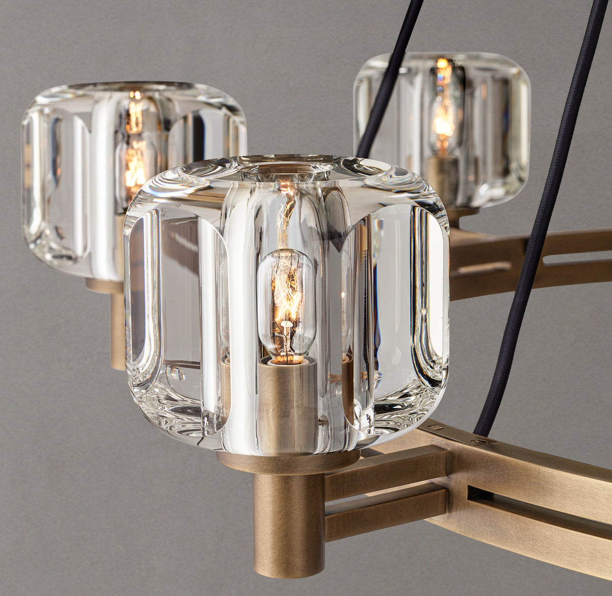 Sculptural Demaret Round Chandelier – 48" — view 3