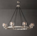 Sculptural Demaret Round Chandelier – 48" — view 1