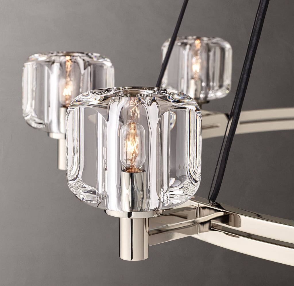 Sculptural Demaret Round Chandelier – 48" — view 3