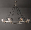 Sculptural Demaret Round Chandelier – 60" — view 1