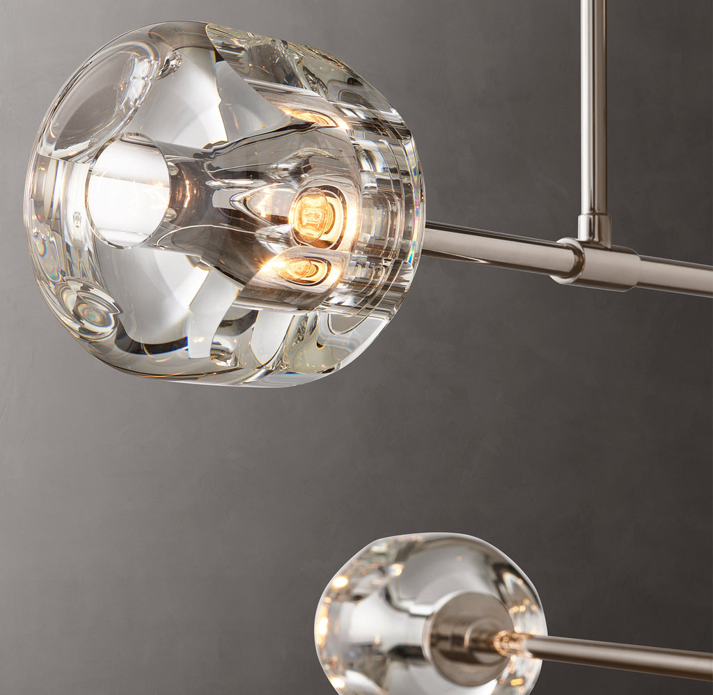 Sculptural Demaret Mobile Round Chandelier — view 3
