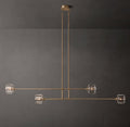 Sculptural Demaret Mobile Linear Chandelier — view 1