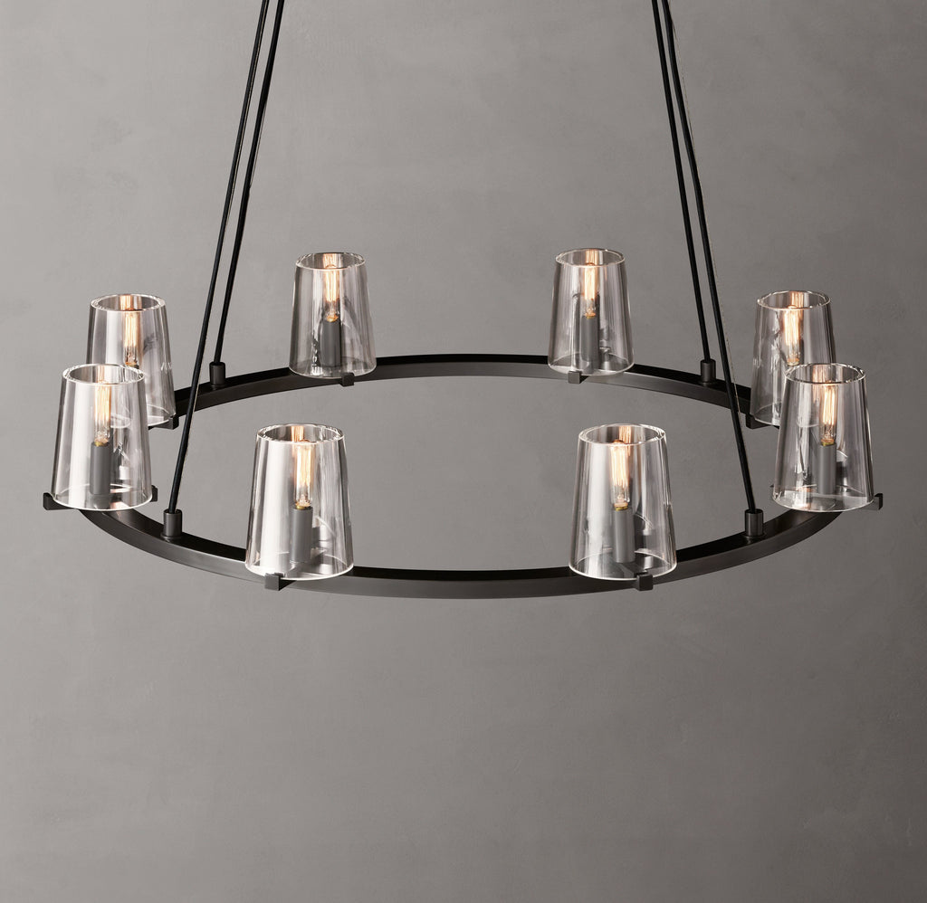 Artisan Pauillac Round Chandelier – 36" Bronze — view 2