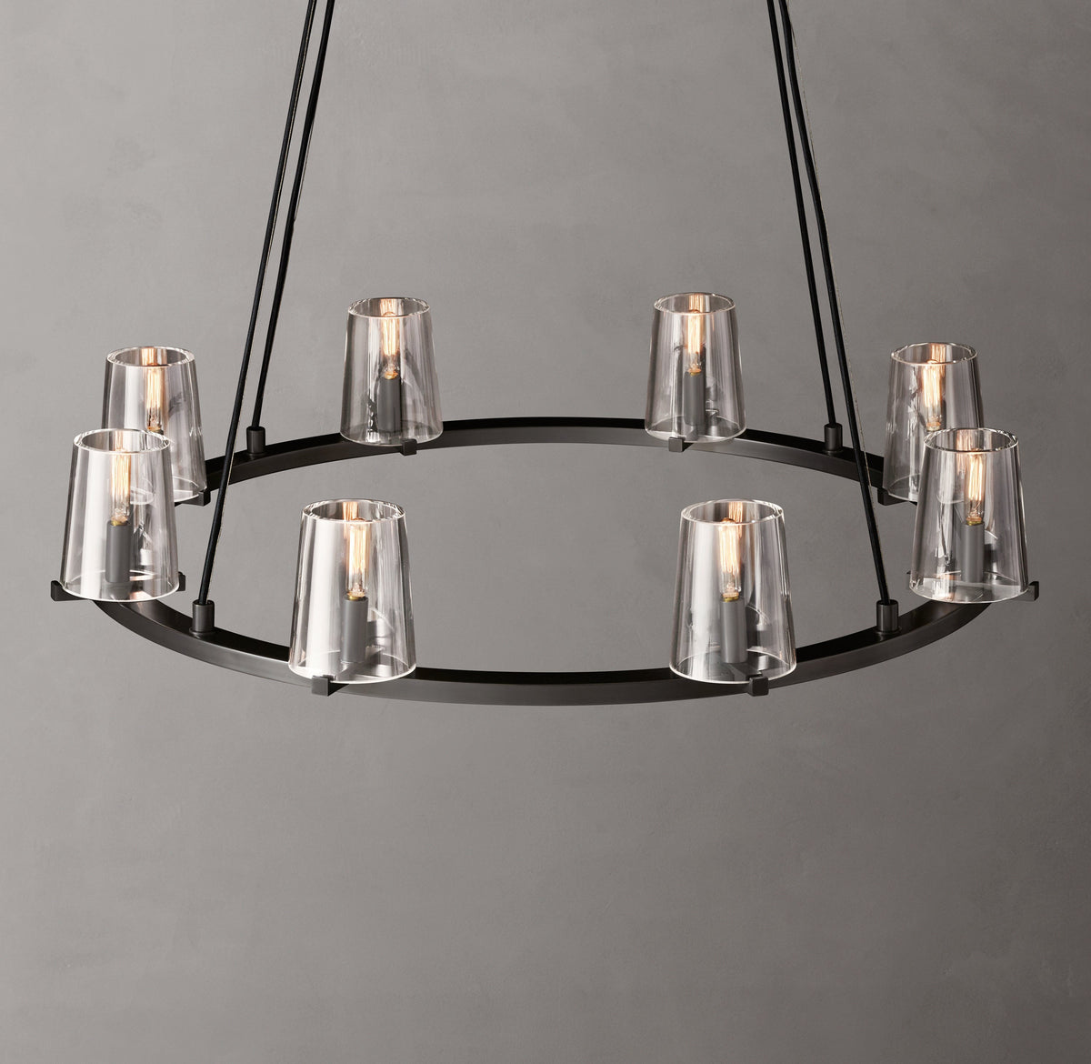 Artisan Pauillac Round Chandelier – 36" Bronze — view 2
