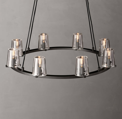 Artisan Pauillac Round Chandelier – 36" Bronze — view 2