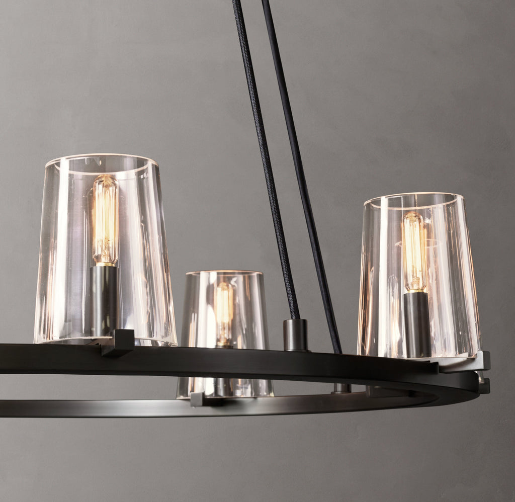 Artisan Pauillac Round Chandelier – 36" Bronze — view 3