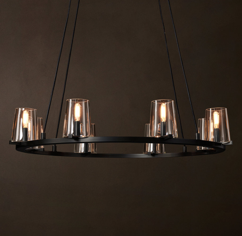 Artisan Pauillac Round Chandelier – 36" Bronze — view 4