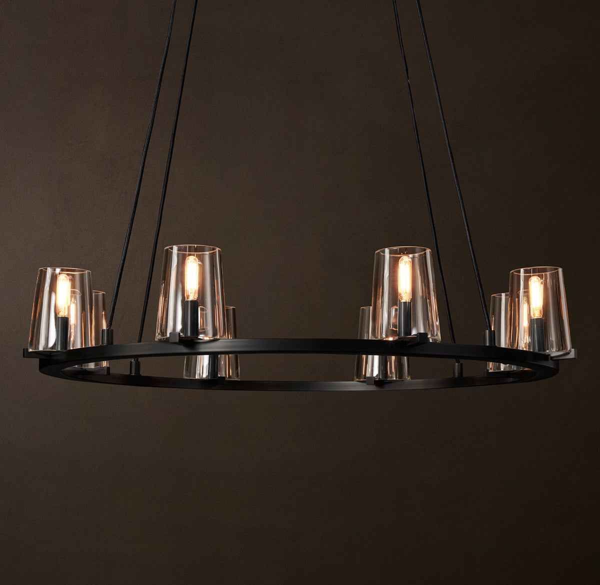 Artisan Pauillac Round Chandelier – 36" Bronze — view 4