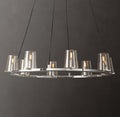 Artisan Pauillac Round Chandelier – 36" Polished Nickel — view 1
